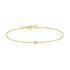 Gold Sparkle Bezel Bracelet